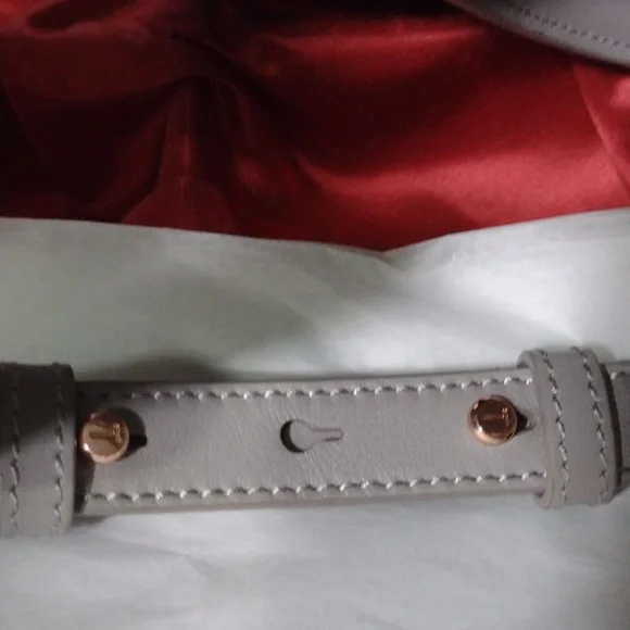 Ted Baker London Dove Grey Quilted Bow Bag 🛍️ NWT - Picture 7 of 11